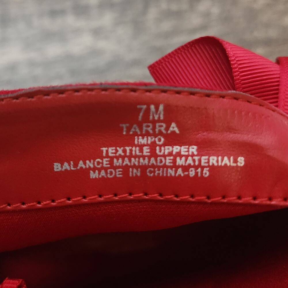 IMPO Tarra Women's Red High Heel Ankle Boots - Picture 7 of 8
